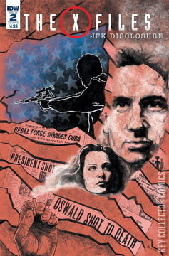 Variant Cover for The X-Files: JFK Disclosure #2