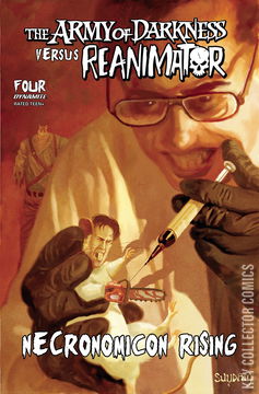 Variant Cover for Army of Darkness vs. Reanimator: Necronomicon Rising #4