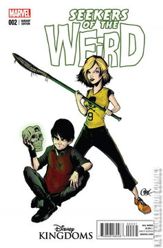 Variant Cover for Disney Kingdoms: Seekers of the Weird #2