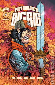 Variant Cover for Post Malone's Big Rig #4