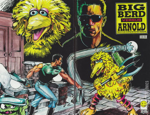 Big Berd versus Arnold Schwarzenheimer
