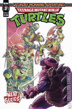 Variant Cover for Teenage Mutant Ninja Turtles: Saturday Morning Adventures #3
