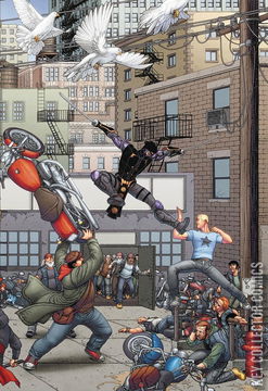 Variant Cover for Ninjak vs. the Valiant Universe #4