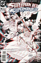 Variant Cover for Superman Red / Superman Blue #1