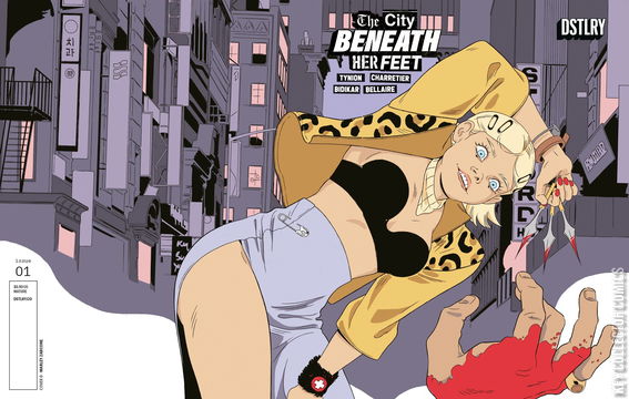 Variant Cover for City Beneath Her Feet #1