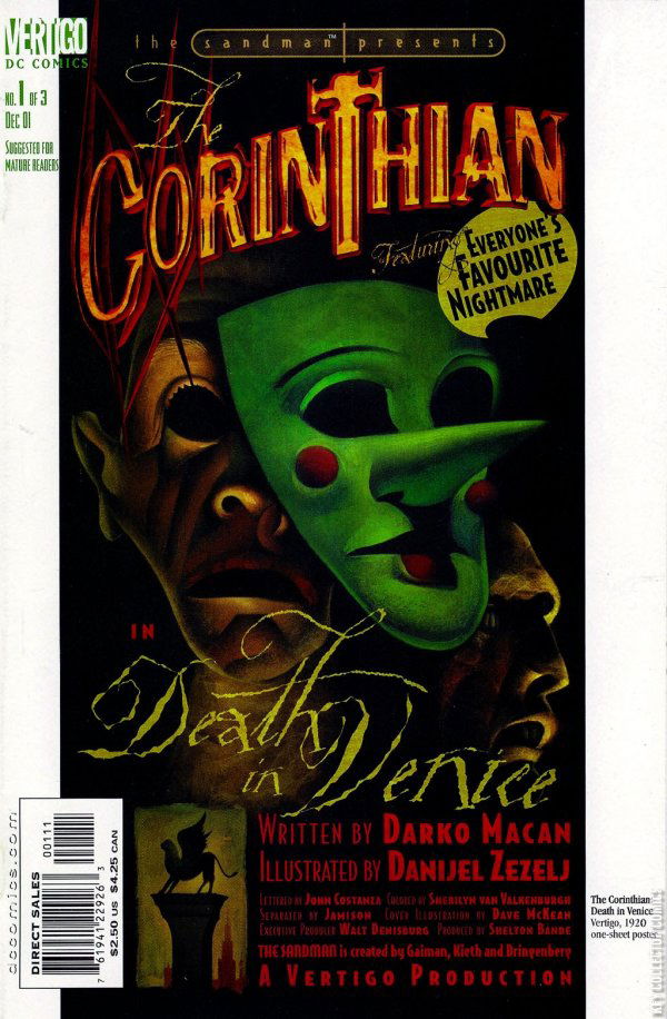 The Sandman Presents the Corinthian by DC Vertigo | Key Collector Comics