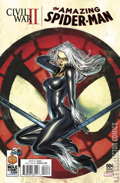 Variant Cover for Civil War II: Amazing Spider-Man #4