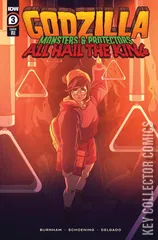 Variant Cover for Godzilla: Monsters and Protectors - All Hail The King #3