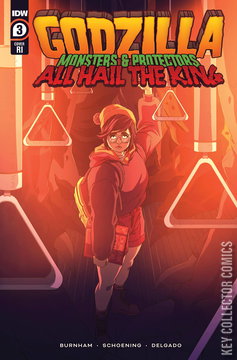 Variant Cover for Godzilla: Monsters and Protectors - All Hail The King #3