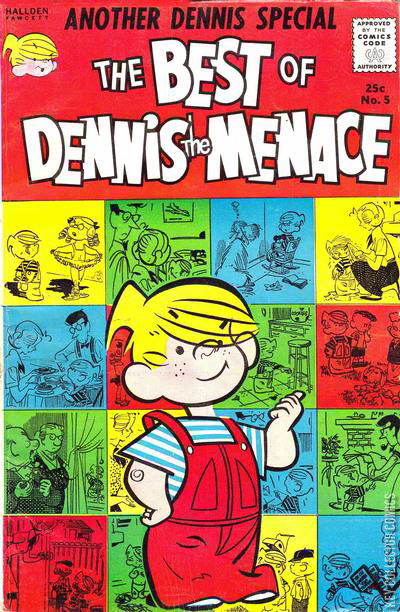 Best of Dennis the Menace by Hallden Fawcett | Key Collector Comics