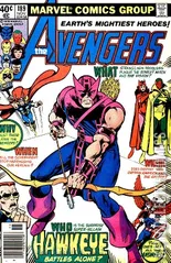 Variant Cover for Avengers, The #189