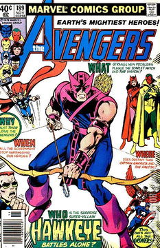 Variant Cover for Avengers, The #189