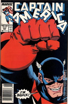 Variant Cover for Captain America #354