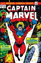 Cover for Captain Marvel #29