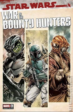 Variant Cover for Star Wars: War of the Bounty Hunters #1