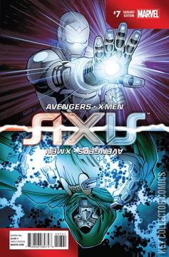 Variant Cover for Avengers / X-Men Axis #7