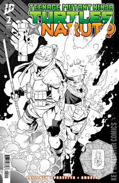 Variant Cover for Teenage Mutant Ninja Turtles / Naruto #2