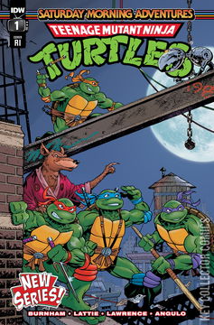 Variant Cover for Teenage Mutant Ninja Turtles: Saturday Morning Adventures #1