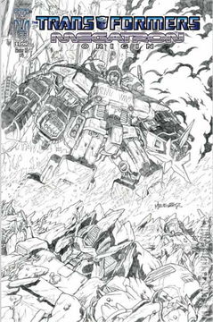 Variant Cover for Transformers: Megatron - Origin #4