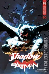 Variant Cover for The Shadow / Batman #5