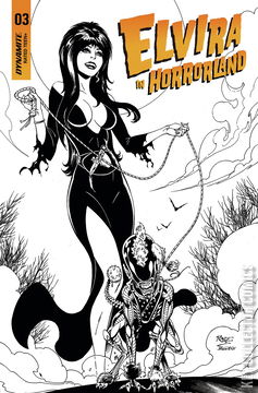 Variant Cover for Elvira In Horrorland #3