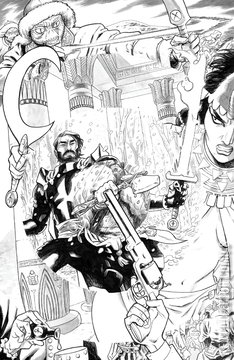 Variant Cover for The Sixth Gun: Battle for the Six #1