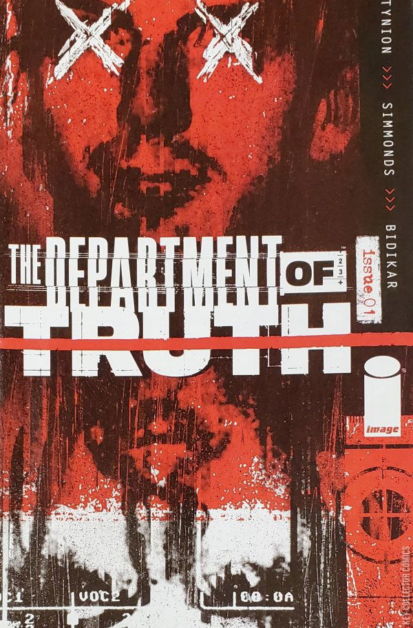 アメコミリーフ Department of Truth #1 9.6 サイン入り アメコミリーフ Department of Truth #1 9.6 サイン入り