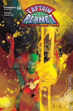 Variant Cover for Captain Planet #4