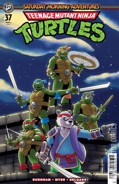 Variant Cover for Teenage Mutant Ninja Turtles: Saturday Morning Adventures #37