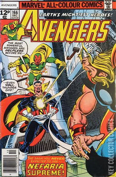 Variant Cover for Avengers, The #166