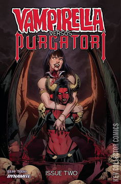 Variant Cover for Vampirella vs. Purgatori #2