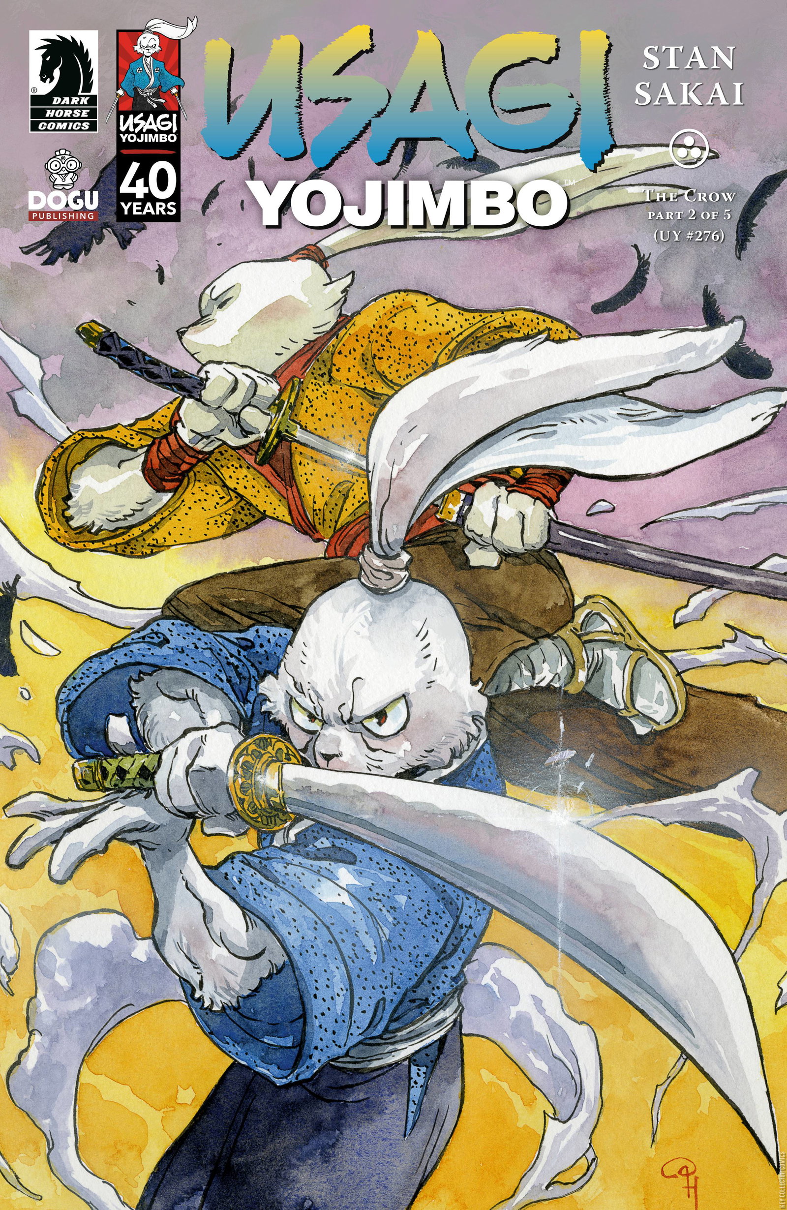 Usagi Yojimbo Crow 2 Variant Published May 2024 Ke