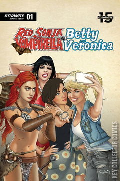 Variant Cover for Red Sonja and Vampirella Meet Betty and Veronica #1