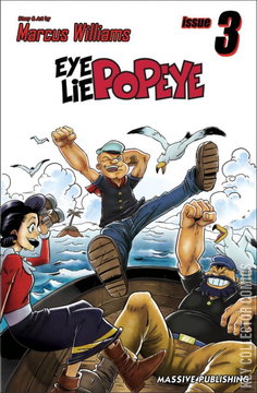 Variant Cover for Eye Lie Popeye #3