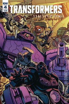 Variant Cover for Transformers: Unicron #4