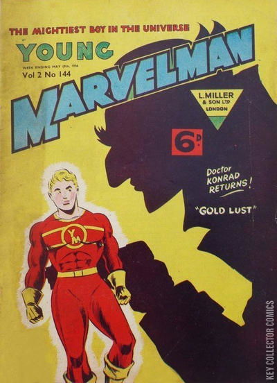 Cover art for Young Marvelman #144 