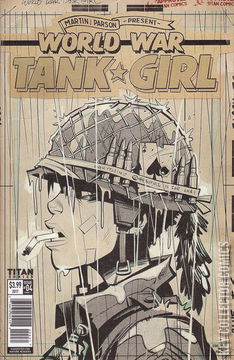 Variant Cover for World War Tank Girl #4