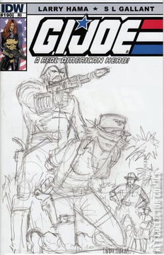 Variant Cover for G.I. Joe: A Real American Hero #190