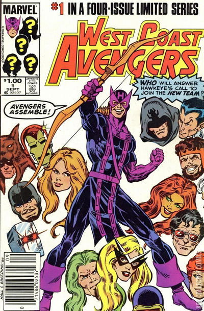 Variant Cover for West Coast Avengers #1