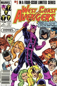 Variant Cover for West Coast Avengers #1