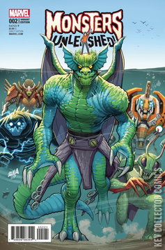 Variant Cover for Monsters Unleashed #2