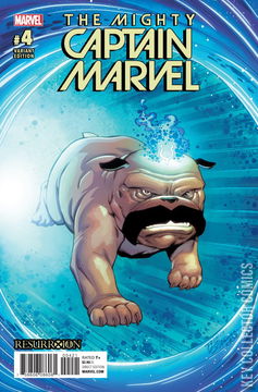 Variant Cover for Mighty Captain Marvel #4
