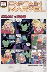 Variant Cover for Captain Marvel #21