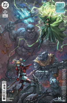 Variant Cover for Justice League vs. Godzilla vs. Kong #7