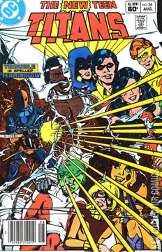 Variant Cover for New Teen Titans #34