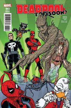 Variant Cover for Deadpool: Too Soon? #3