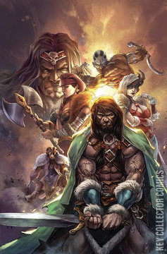 Variant Cover for Mighty Barbarians #6