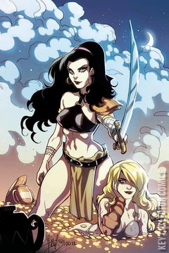 Variant Cover for Belit and Valeria: Swords vs. Sorcery #2