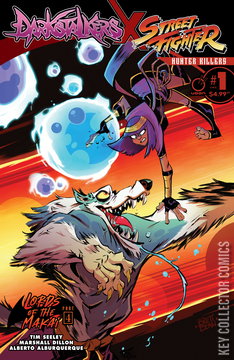 Variant Cover for Darkstalkers x Street Fighter: Hunter Killers #1