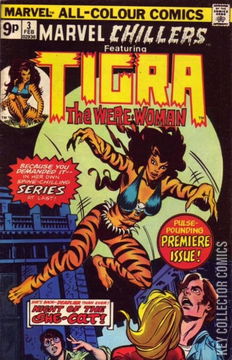 Variant Cover for Marvel Chillers #3